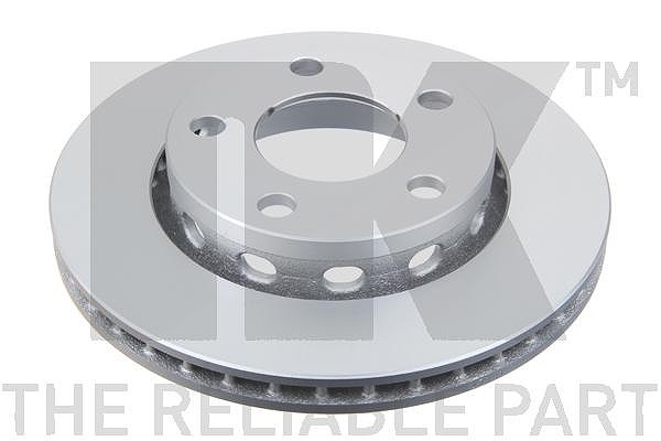Nk 1x Bremsscheibe [Hersteller-Nr. 3147131] für VW, Audi
