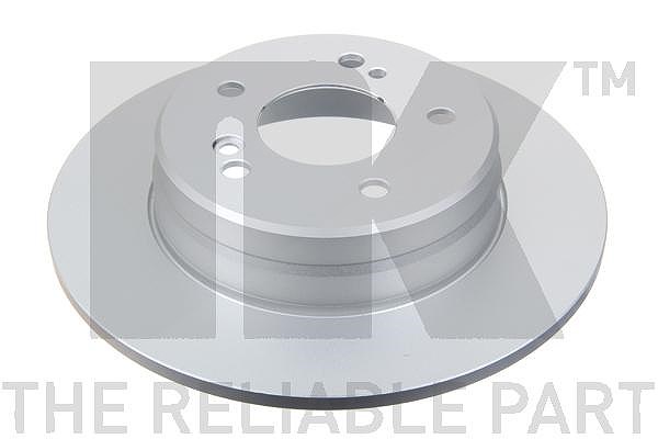 Nk 1x Bremsscheibe Hinterachse Voll [Hersteller-Nr. 313326] für Chrysler, Mercedes-Benz