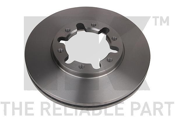 Nk 1x Bremsscheibe [Hersteller-Nr. 202265] für Nissan