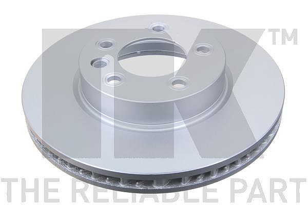 Nk 1x Bremsscheibe Vorderachse Belüftet links [Hersteller-Nr. 3147102] für VW, Porsche