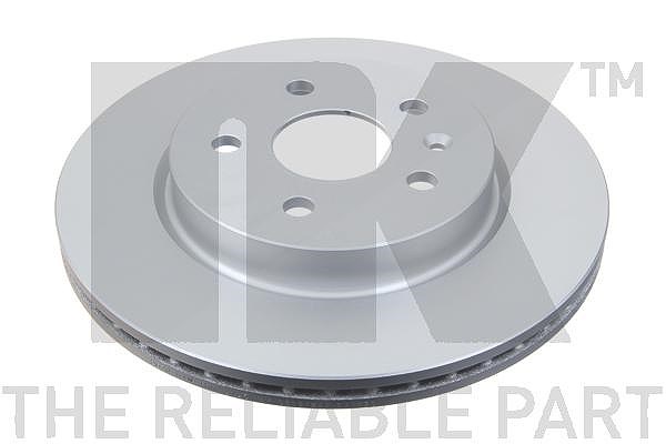 Nk 1x Bremsscheibe [Hersteller-Nr. 313363] für Mercedes-Benz