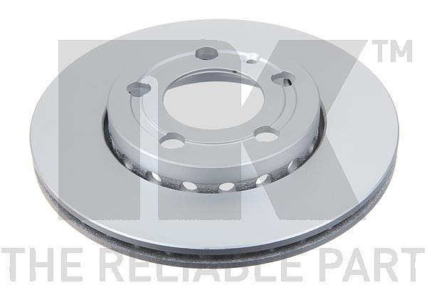 Nk 1x Bremsscheibe [Hersteller-Nr. 3147101] für VW, Skoda
