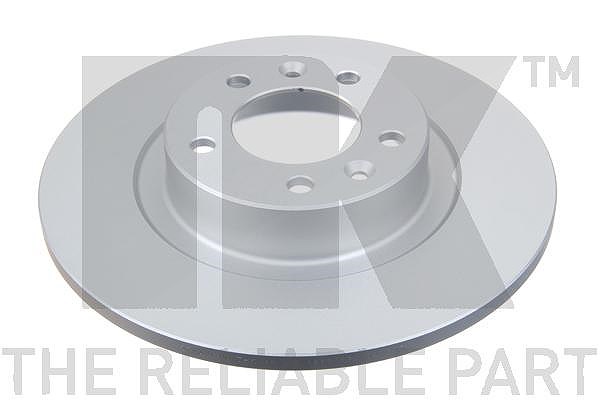 Nk 1x Bremsscheibe [Hersteller-Nr. 313744] für Peugeot