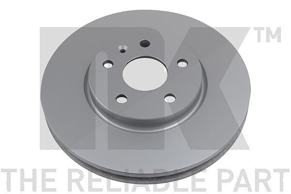 Nk 1x Bremsscheibe Vorderachse Belüftet [Hersteller-Nr. 313669] für Vauxhall, Chevrolet, Saab, Opel