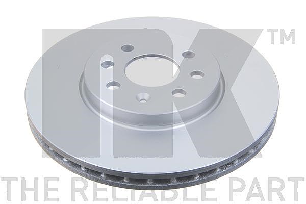 Nk 1x Bremsscheibe [Hersteller-Nr. 313651] für Vauxhall, Opel