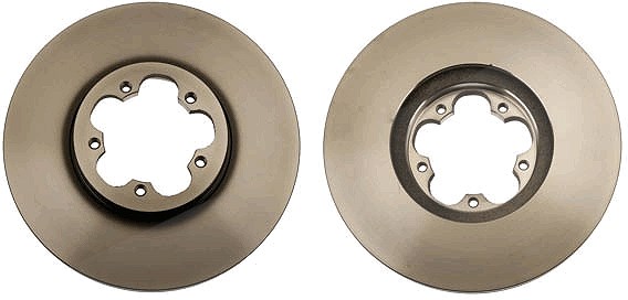 Trw 1x Bremsscheibe Vorderachse Belüftet [Hersteller-Nr. DF2390S] für Ford