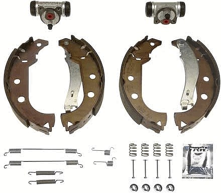 Trw Bremsbackensatz [Hersteller-Nr. BK1763] für Fiat