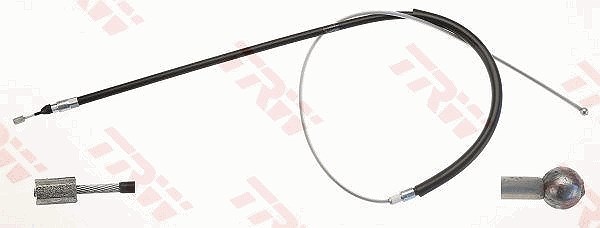 Trw Seilzug, Feststellbremse [Hersteller-Nr. GCH461] für BMW