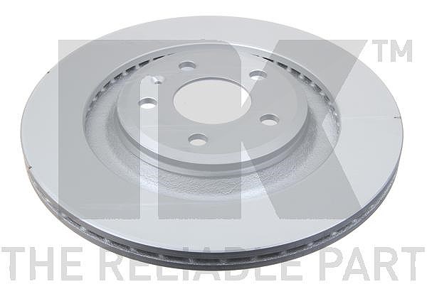 Nk 1x Bremsscheibe Hinterachse Belüftet [Hersteller-Nr. 3147130] für Audi