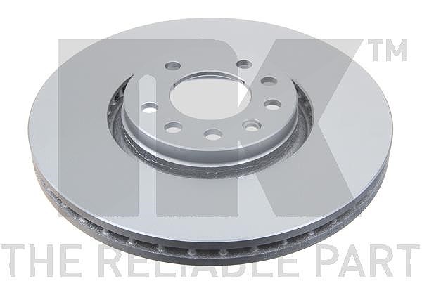 Nk 1x Bremsscheibe [Hersteller-Nr. 313653] für Citroën, Vauxhall, Saab, Opel