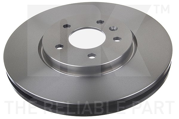 Nk 1x Bremsscheibe Vorderachse Belüftet [Hersteller-Nr. 203675] für Vauxhall, Opel