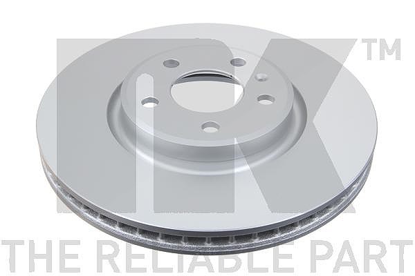 Nk 1x Bremsscheibe Vorderachse Belüftet [Hersteller-Nr. 3147153] für Audi