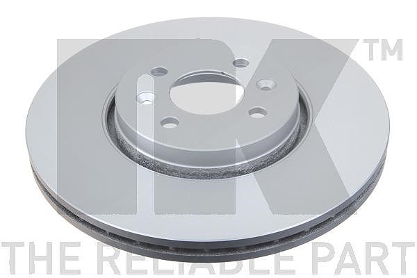 Nk 1x Bremsscheibe Vorderachse Belüftet [Hersteller-Nr. 313947] für Renault