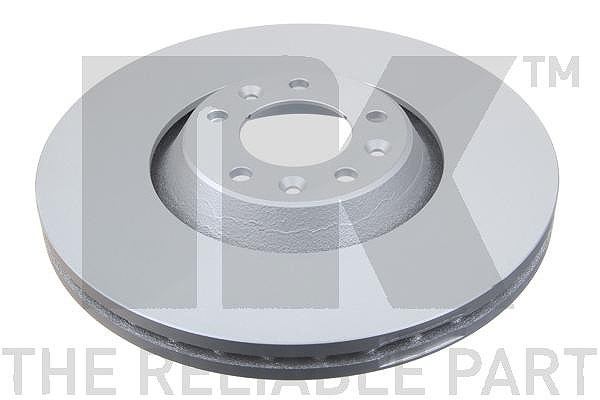 Nk 1x Bremsscheibe [Hersteller-Nr. 313728] für Peugeot, Citroën