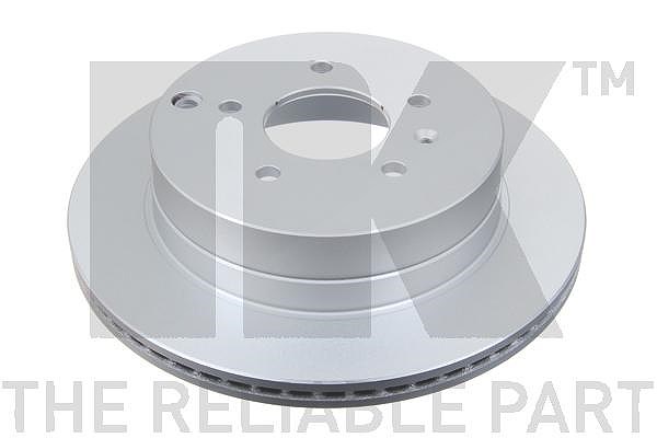Nk 1x Bremsscheibe [Hersteller-Nr. 313665] für Chevrolet, Vauxhall, Opel