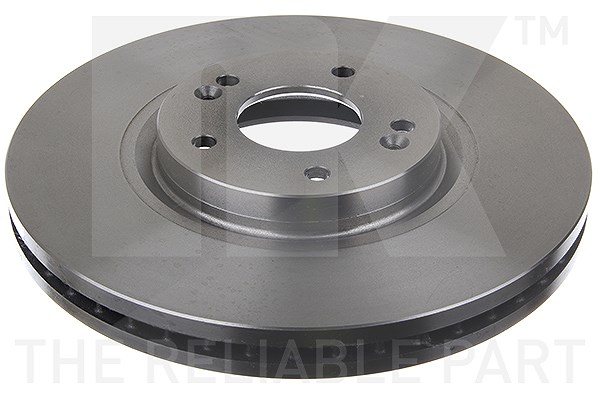 Nk 1x Bremsscheibe [Hersteller-Nr. 203440] für Hyundai