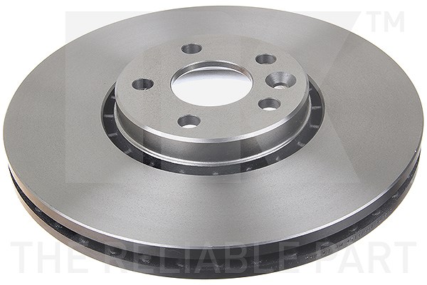 Nk 1x Bremsscheibe Vorderachse Belüftet [Hersteller-Nr. 204860] für Volvo