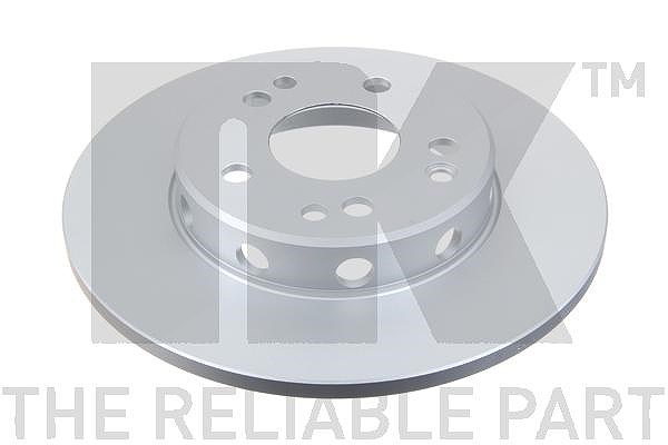 Nk 1x Bremsscheibe Vorderachse Voll [Hersteller-Nr. 313309] für Mercedes-Benz