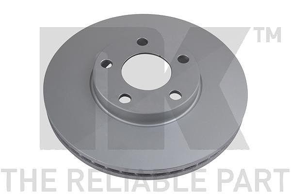 Nk 1x Bremsscheibe Vorderachse Belüftet [Hersteller-Nr. 314765] für VW