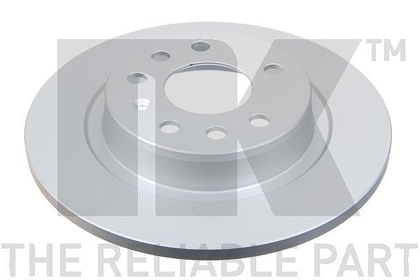 Nk 1x Bremsscheibe [Hersteller-Nr. 313646] für Citroën, Vauxhall, Fiat, Saab, Opel