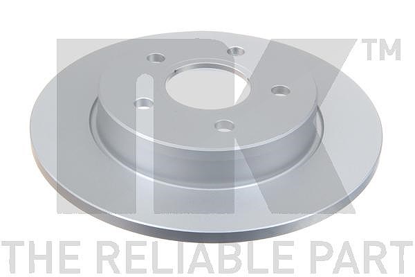 Nk Bremsscheibe Hinterachse Voll [Hersteller-Nr. 312558] für Ford