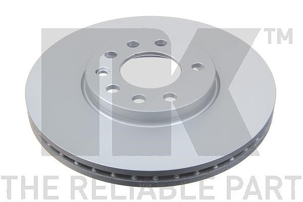 Nk 1x Bremsscheibe [Hersteller-Nr. 313625] für Chevrolet, Opel, Lotus, Vauxhall, Saab