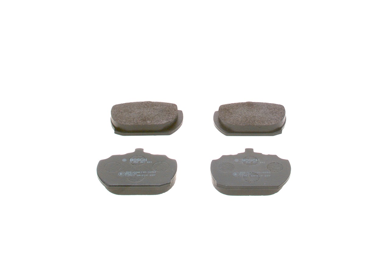 Bosch Bremsbelagsatz, Scheibenbremse [Hersteller-Nr. 0986463641] für Ford