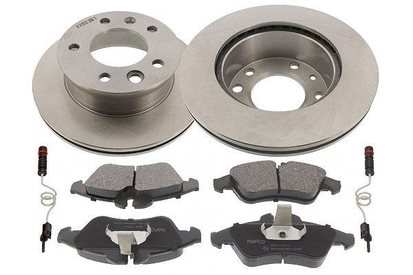 Mapco Bremsscheibe Vorderachse Belüftet [Hersteller-Nr. 47809] für VW, Mercedes-Benz