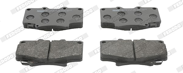 Ferodo Bremsbelagsatz, Scheibenbremse [Hersteller-Nr. FDB1502] für Toyota, Lexus