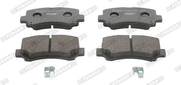 Ferodo Bremsbelagsatz, Scheibenbremse [Hersteller-Nr. FDB1421] für Suzuki, Chery