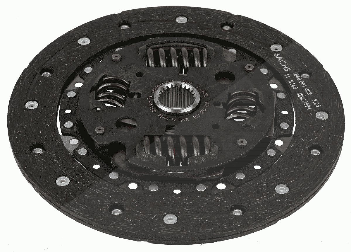 Sachs Kupplungsscheibe [Hersteller-Nr. 1878008031] für Ford