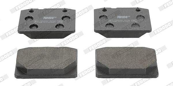 Ferodo Bremsbelagsatz, Scheibenbremse [Hersteller-Nr. FDB96] für Lada