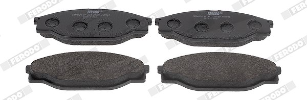 Ferodo Bremsbelagsatz, Scheibenbremse [Hersteller-Nr. FVR949] für Toyota
