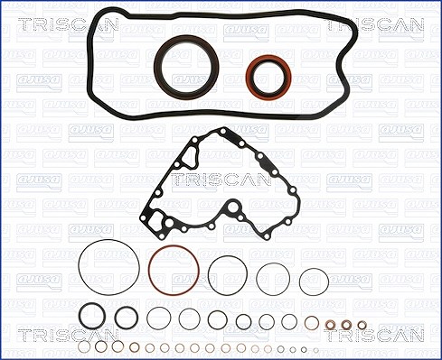 Triscan Dichtungssatz, Kurbelgehäuse [Hersteller-Nr. 595-2592] für Karsan, Fiat, Iveco, Bremach, Uaz