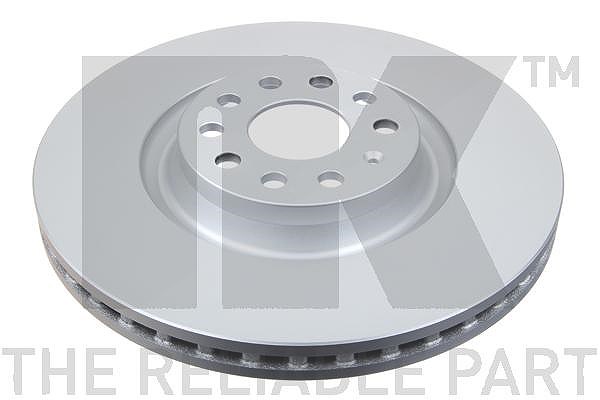 Nk 1x Bremsscheibe Vorderachse Belüftet [Hersteller-Nr. 3147141] für VW, Skoda, Audi, Seat, Cupra