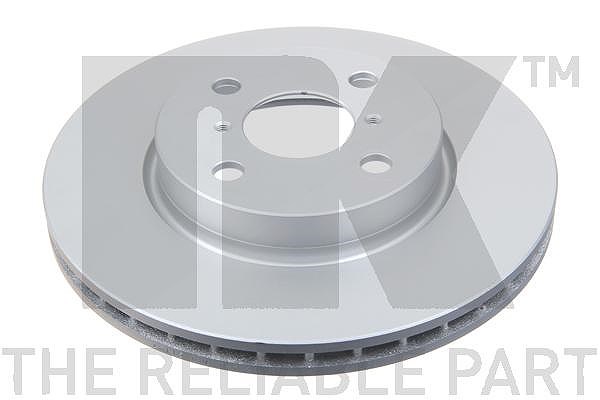 Nk 1x Bremsscheibe Vorderachse Belüftet [Hersteller-Nr. 3145115] für Toyota, Daihatsu