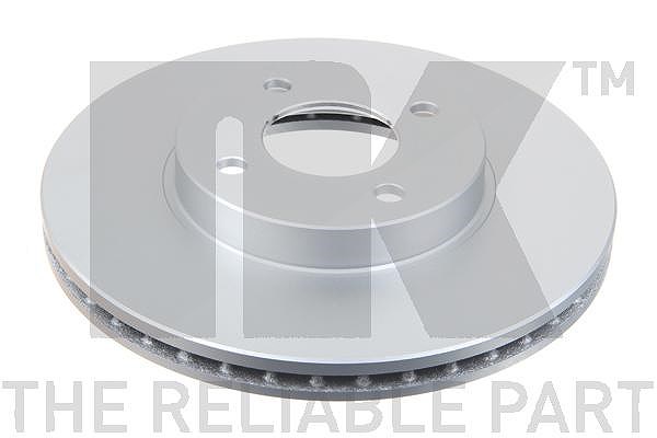 Nk 1x Bremsscheibe [Hersteller-Nr. 312278] für Nissan