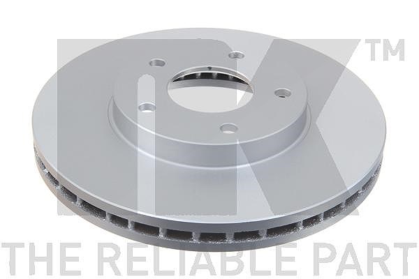 Nk 1x Bremsscheibe [Hersteller-Nr. 312256] für Nissan