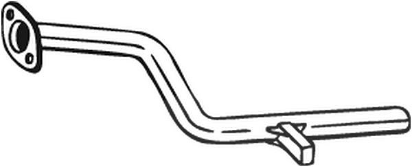 Bosal Abgasrohr [Hersteller-Nr. 750-165] für Renault