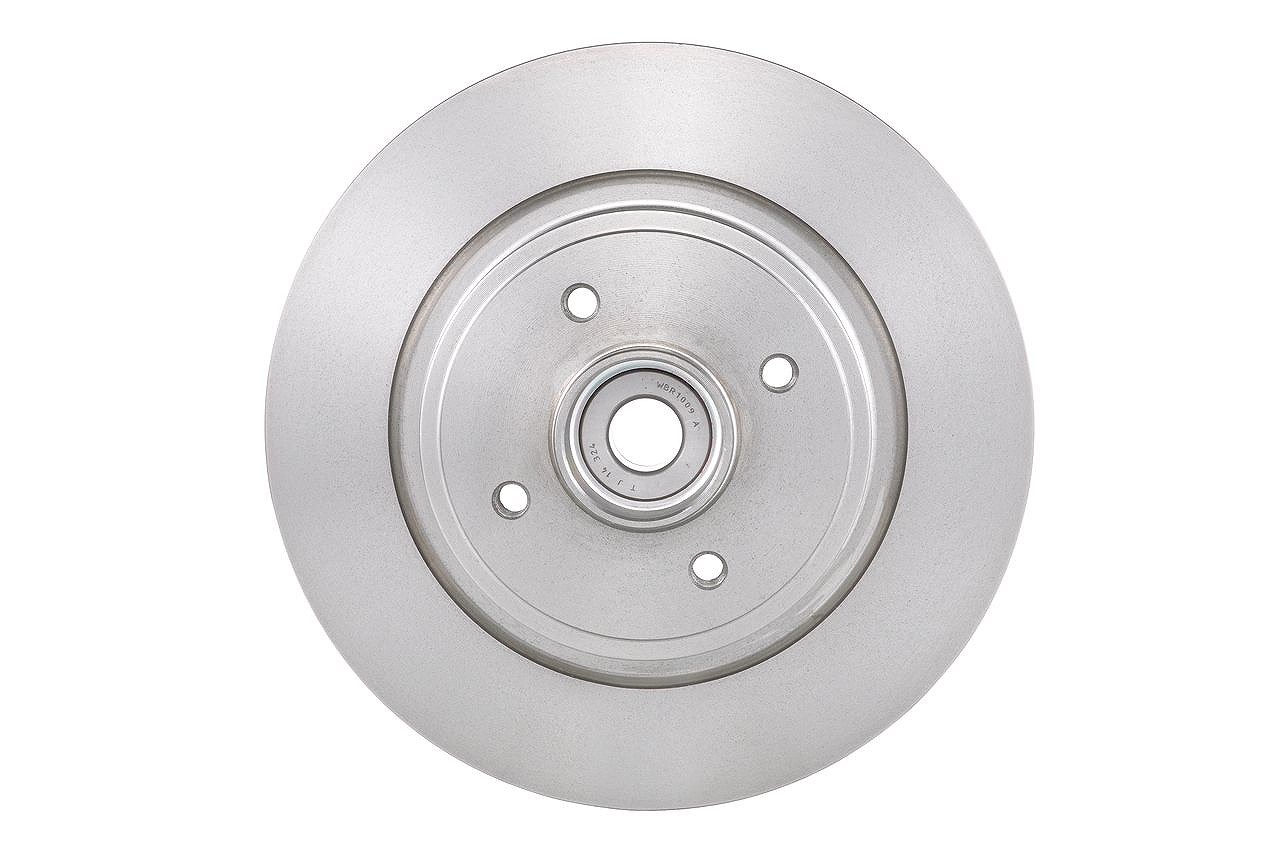 Bosch 1x Bremsscheibe Hinterachse mit ABS-Ring+Lager [Hersteller-Nr. 0986479270] für Renault