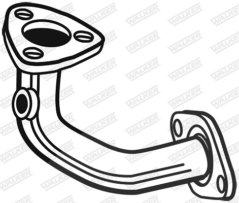 Walker Abgasrohr [Hersteller-Nr. 09984] für Mazda
