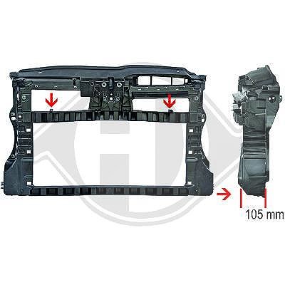 Diederichs Frontverkleidung [Hersteller-Nr. 2215002] für VW