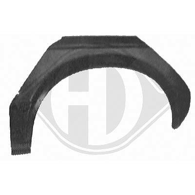 Diederichs Seitenwand [Hersteller-Nr. 9413032] für VW