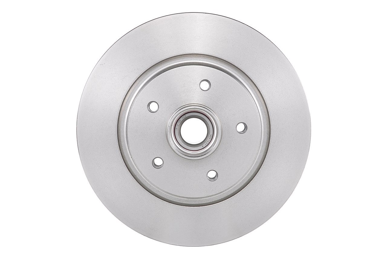 Bosch 1x Bremsscheibe mit Radlager Voll Hinterachse [Hersteller-Nr. 0986479015] für Renault, Mercedes-Benz