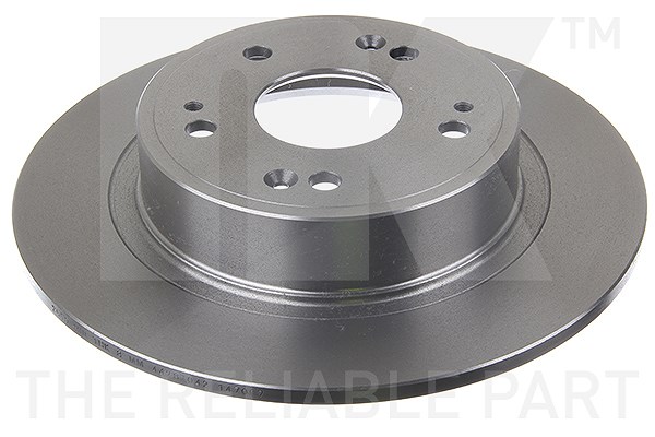 Nk Bremsscheibe Hinterachse Voll [Hersteller-Nr. 202650] für Acura, Honda