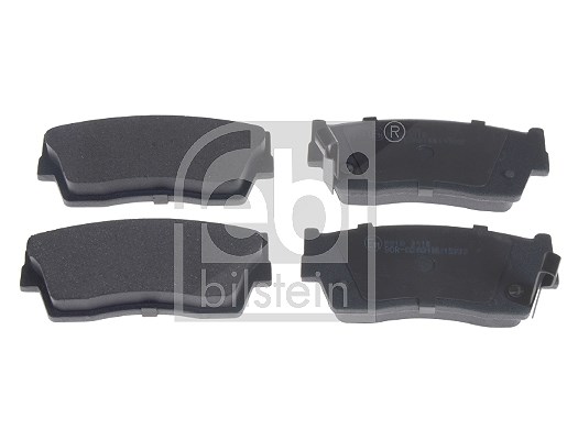 Febi Bilstein Bremsbelagsatz, Scheibenbremse [Hersteller-Nr. 16656] für Suzuki