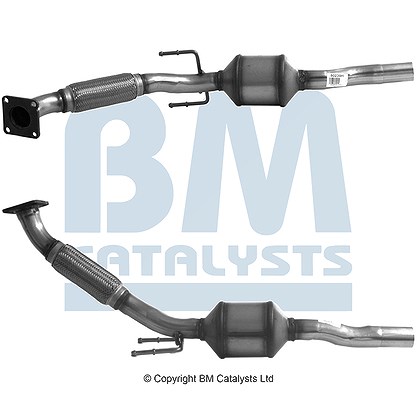 Bm Catalysts Katalysator inkl. Montagesatz [Hersteller-Nr. BM80239H] für Skoda, VW, Seat
