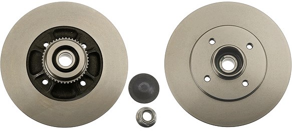 Trw 1x Bremsscheibe [Hersteller-Nr. DF2706BS] für Renault
