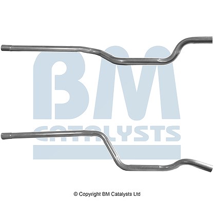 Bm Catalysts Abgasrohr [Hersteller-Nr. BM50153] für Opel, Vauxhall
