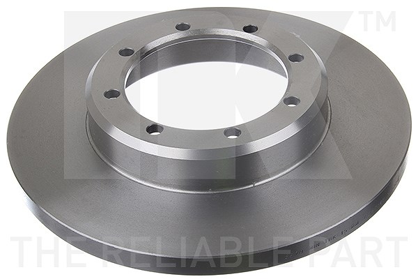 Nk Bremsscheibe Hinterachse Voll [Hersteller-Nr. 203979] für Opel, Renault, Nissan, Vauxhall